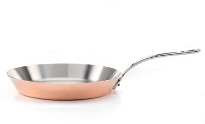 Samuel Groves C4P0124RH 20cm Copper Induction Frypan, Stainless Steel