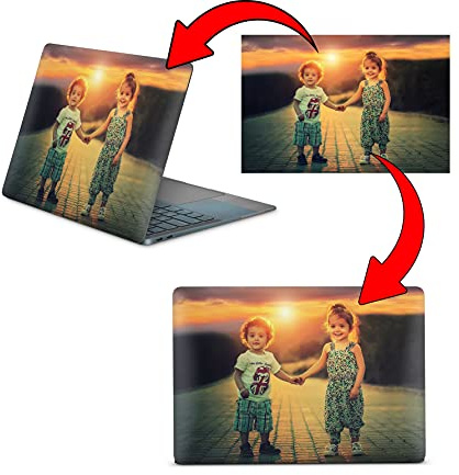 Skins4u Laptop Aufkleber individuell personalisiert mit Deinem Bild Netbook Skin bis 17 Zoll Schutzfolie selber gestalten im Konfigurator
