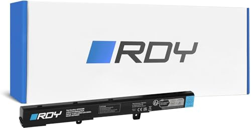 RDY Batterie A41N1308 A31N1319 A31LJ91 CKSE14122 pour ASUS X551 X551C X551CA X551M X551MA X551MAV R512 R512C F551 F551C F551CA R509 F551M X451 (Capacité: 2000 mAh 14.8V)