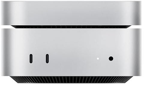 ORICO Minimate Mac mini M4 SSD 4 TB Speicher, Externe SSD, Externe NVMe-SSD (Nicht austauschbar) Kompatibilität mit Mac mini M4(10Gbps), USB 3.2 Gen 2 * 2(20Gbps) Plug-and-Play– Silber
