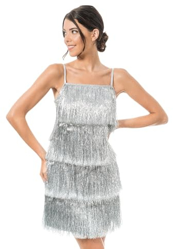 Chaks - 20er Jahre Fransenkleid, Charleston Kostüm für Damen