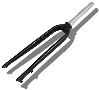 Fourches rigides pour VTT 26, 27,5, 29, en alliage d'aluminium 28,6 mm, pour XC, freins à disque, fourche avant légère, tube droit sans filetage pour VTT et vélos de route},additionalWeblabs:{