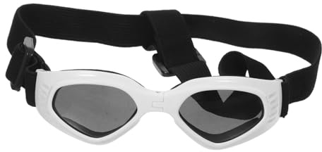 BUGUUYO Hundebrille Für Kleine Und Mittelgroße Hunde Und Uv-schützende Sonnenbrille Faltbar Und Verstellbar Für Haustier-augenschutz Bei Outdoor-aktivitäten