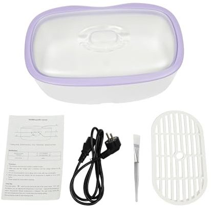 Macchina da bagno di paraffina per mani e piedi, capacità 4000 ml, regolazione della temperatura 113-167°F, touch screen a LED, per casa e salone (viola)