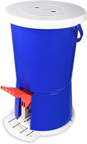 Mini Lavatrice A Pedale Vasca per Lavanderia Portatile Non Elettrica 2 In1 Dormitorio da Banco Lavatrice Manuale Lavatrice A Pedale per Dormitori da Campeggio Appartamenti