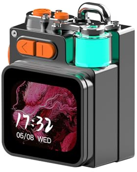 Rdxanc Piccoli altoparlanti intelligenti con touch screen LED e bassi touch screen altoparlanti per mani suono facile intelligente