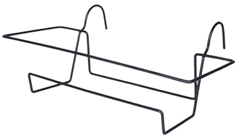 Generisch Balkon-Kastenhalter - Pflanzkasten-Ständer für Balkon & Terrasse | Pflanzkübel Halter für Geländer - für Garten, Hof, innen & außen