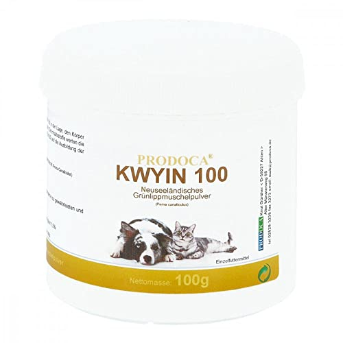 GRÜNLIPPENMUSCHEL KWYIN 100 Pulver f.Hunde/Katzen 100 g