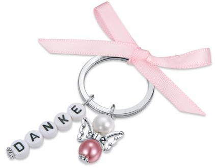 KyndOccasion 15 Stück + 15 Organza Beutel Gastgeschenke Hochzeit Taufe Weihnachten Geburtstag Kommunion Konfirmation Geschenk für Gäste Anhänger