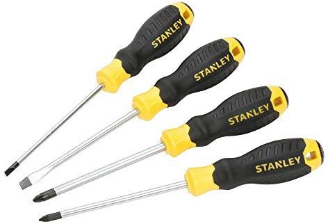 Stanley Essential Screwdriver Set, 4 Piece SL/PZ