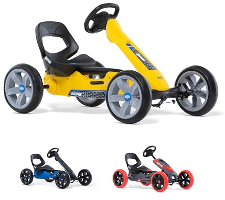 Berg 24.60.00.00 Pedal Gokart Reppy Rider | Kinderfahrzeug, Tretauto mit Optimale Sicherheid, Kinderspielzeug geeignet für Kinder im Alter von 2.5-6 Jahren