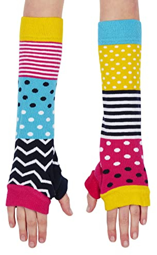 United Oddsocks Mis Match Armstulpen für Damen und Mädchen