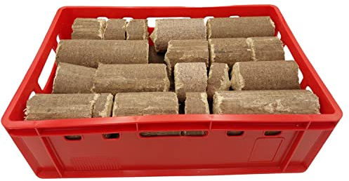 Pollmeier - Bricchette in legno di faggio frattura + scatola per carne E2, 30 kg