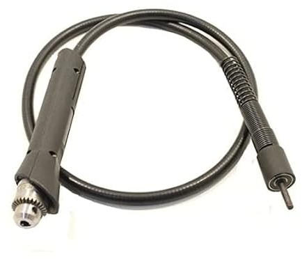 Albero di Prolunga Flessibile per Trapano 130CM Con Mandrino a Cermagliera da 0.6 a 6.5 mm Mini Smerigliatrice Multiuso Adattatore