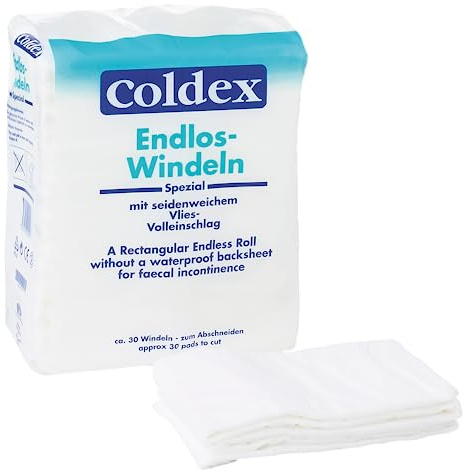 Attends Coldex Insert Pads - Assorbenza aggiuntiva fecale sbavatura (1 confezione da 56)