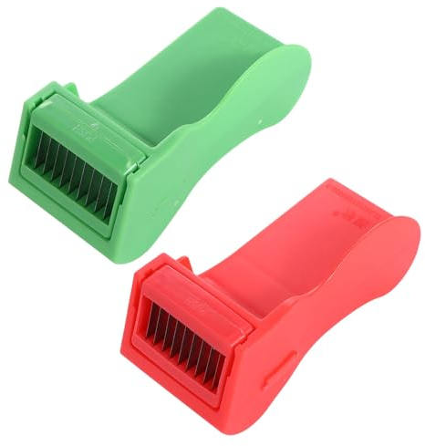 Vctitil 2 Pcs Bean Slicer Cutter,Long Snow Beans Shredder Vegetable Runner Wide Mouth Peeler Vegetable Slicer Cutter For Beans Chili Scallions Celery