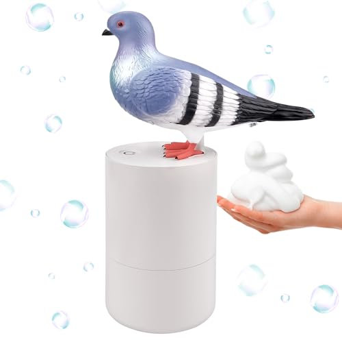 Seifenspender Taube Automatischer, 300ml Elektrischer Seifenspender mit Sensor Pigeon Soap Dispenser Schaumseifenspender No Touch Seifenspender für Bad, Küche, Büro