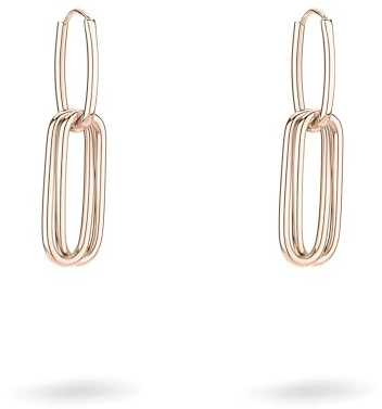 LIEBESKIND BERLIN Damen Schmuck – Kette, Armband & Creolen aus Edelstahl in Silber, Gold & Roségold – Ohrringe mit unterschiedlichen Tragemöglichkeiten - Moderner Statement-Schmuck für jeden Anlass