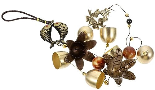 Toddmomy Carillon Éolien Suspendu pour Extérieur Cloches Anciennes Vintage Décoration Carillon Jardin