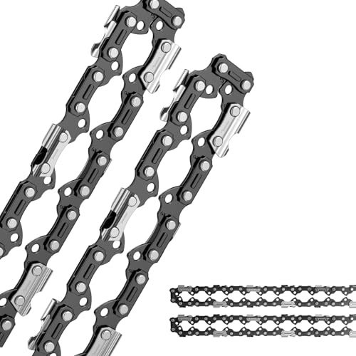 AICOYA Lot de 2 X 40cm Chaînes 325 67 Maillons d'Entraînement 1.6mm 063