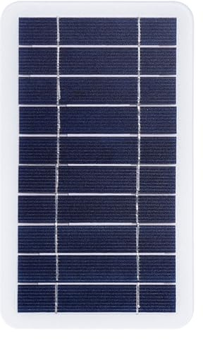 Solar Panel Generator - Lightweight Cell Solar Power Charger, Portable Charging Kit | Backup Outdoor Power Solution, Efficient 5V Solar Panel for Phone Camera with Battery Storage and Conversion Use
