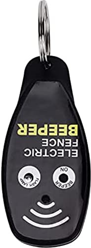 Cpolebev Fence Voltage Tester, Simple Red Light Electric Fence Beeper Weatherproof for Farm