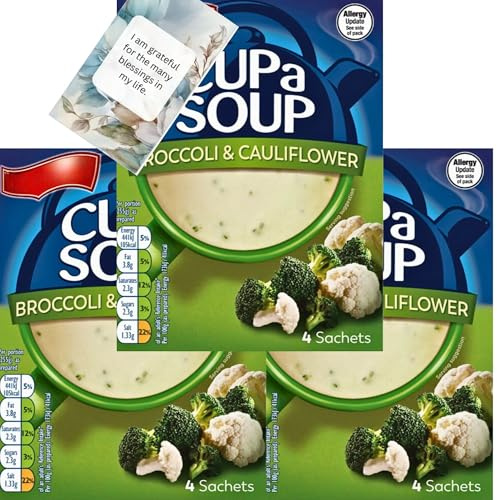 Soup Bundle With Cup A Soup Broccoli & Cauliflower (3 pack)