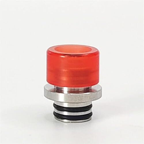 RUIYITECH 510 Drip Tip 510 Embout buccal pour atomiseurs RTA (Rouge)