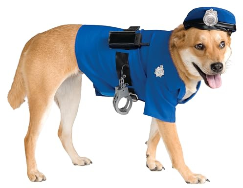 Rubies officiella polis husdjur hund kostym halloween halloween
