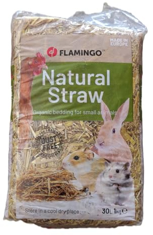 FLAMINGO - Paille pour Lapin - Sac De 1 Kg