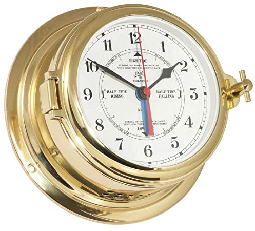 Delite 450cia Schatz Midi Tidenuhr Messing B x H: 155 mm x 68 mm