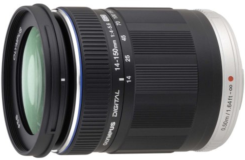 Olympus M.Zuiko Digital ED 14-150mm 1:4.0-5.6 Objektiv (Micro Four Thirds, 58 mm Filtergewinde) schwarz