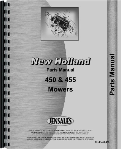 New Holland 450 Sickle Bar Mower Parts Manual