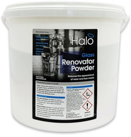 Hygiene4less Halo Glass Renovator Powder 5kg Tub