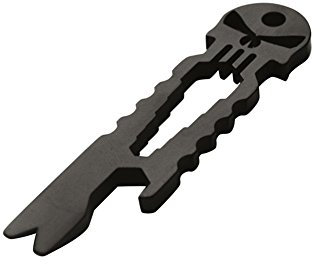 Multipurpose Tactical EDC Hand Tool,Screwdriver,Crowbar,Wrench,Bottle Opener (Black)