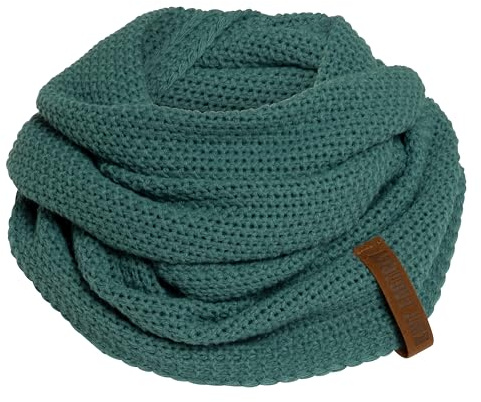 KNIT FACTORY - Coco Loop Schal - Gestrickter Schlauchschal - Für Damen und Herren - Herbst & Winter Essentials - Zeitloses Mode-Accessoire - Strickschal mit Wolle - Hochwertige Qualität