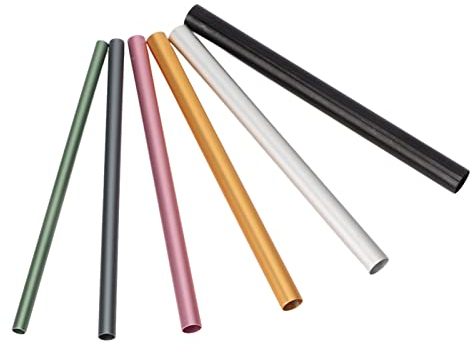 Sonew 5 Scatole di Bastoncini per Modellare la Curva delle Unghie in Acrilico, 30 Pezzi di Asta per Modellare la Punta delle Unghie in Gel di Alluminio per L'estensione delle Unghie,