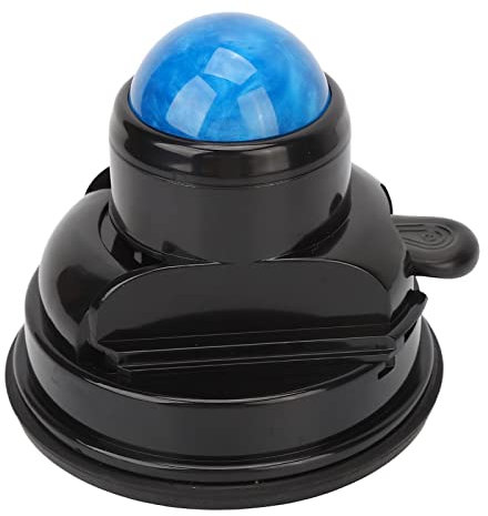 Bola de Masaje Muscular Montable, Bola de Punto de Activación, Automasajeador para el Dolor, Liberación Miofascial, Rotación de 360 ​​grados, Ventosa, Automasajeador de Espalda