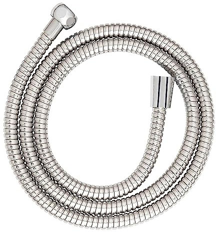 ONE BEST DEAL Shower Hose | Stainless Steel Chrome Flexible Bathroom Bath Shower Head Hose Pipe | Electric Shower Hose for Bath Taps and Kitchen Taps | Universal Fitting (1.2M)