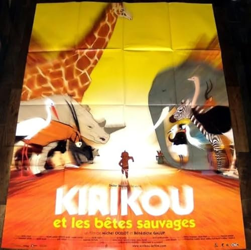 Générique Original Kinoposter – Kirikou und die wilden Tiere (2005) – 120 x 160 cm