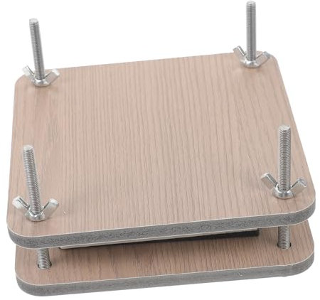 WHAMVOX 1satz Blumenpressen-kit Aus Robustem Holz Mit Trocknenden Platten Für Diy-pflanzenkonservierung Mini Druckvorrichtung Für Kreative Blumenprojekte