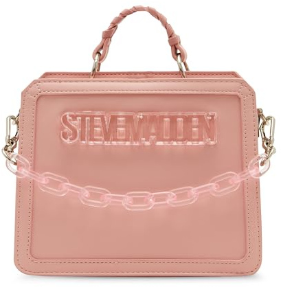 Steve Madden Damen Evelynz Mini Satchel, Helles Pink
