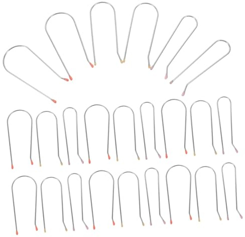 DEARMAMY 24pièces Pinces De Remplacement Pour Chauffants Électriques Pinces Pour Chauffants Accessoires Pour Pour