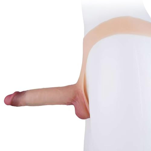 BDSMAGE Godemiché à sangle de 20 cm pour femmes, godemiché, sextoy pour adultes, masturbateur lesbien, sextoy en forme de pénis à sangle pour couples, femmes et lesbiennes