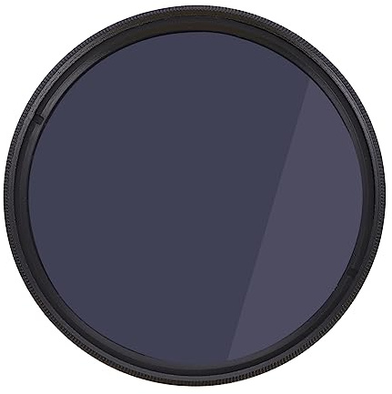 Housoutil Variabler Nd Filter Portabel aus Aluminium 62mm mit Einstellbarer Neutraldichte für Kameraobjektive für Langzeitbelichtung bei Flüssen und Wellen