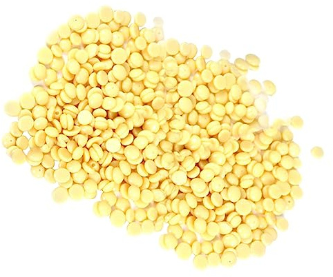 Perline di Cera Depilatoria senza Strisce 300g Beige | Resina, Olio Minerale e Olio di Cocco, per Pelle di Tutti i Tipi, Depilazione Delicata
