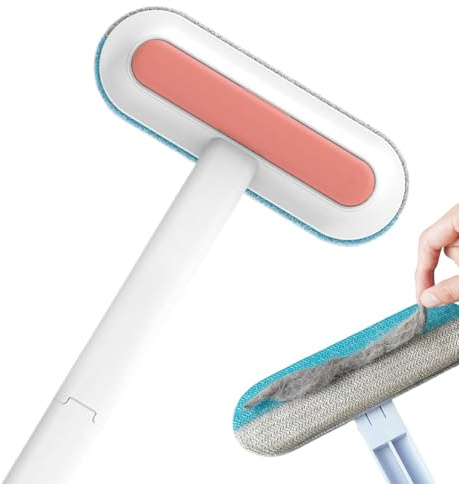 Pet Hair Removal Brush for Clothes Electrostatic Car Lint Cleaning Tool | Window Screen Cleaning Brush for Homeowners Office Car Clothes Bedding Sheets Carpets Sofas Apartment Living Room Pants