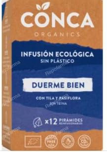 Pack de 4 - Infusión Ecológica de Plantas Medicinales en Pirámide para el Descanso (12 Pirámides) – Tisana Aromática Bio de Alta Pureza – Lote de 48 Filtros