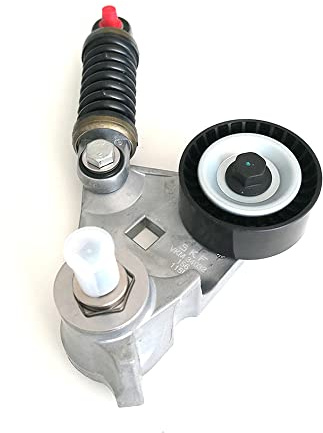 SKF Riemenspanner Keilrippenriemen mit Befestigungsmaterial VKM 34032 Position links Höhe 110 mm Länge 250 mm Breite 185 mm - OE Qualität | Kompatibel mit: FORD MONDEO III, MONDEO III Stufenheck, MONDEO III Turnier, TRANSIT Bus, TRANSIT Kasten
