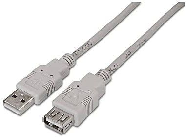 Aisens Cable Extensión USB 2.0 Tipo A Macho/Hembra 1m